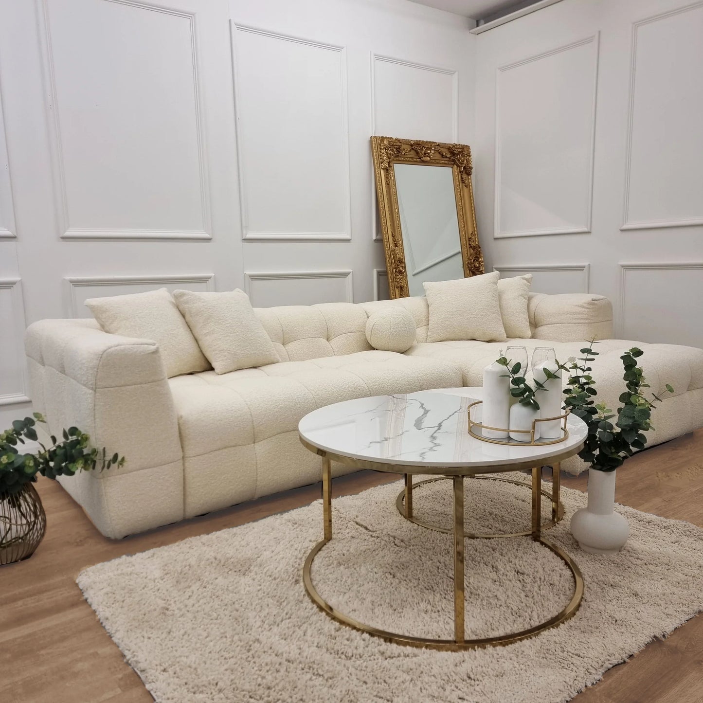 The Bubble Boucle Corner Sofa