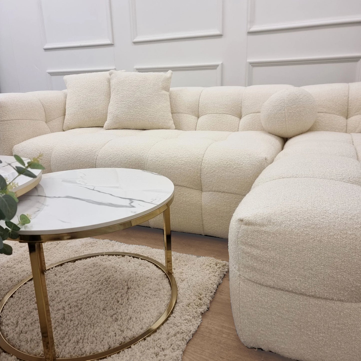 The Bubble Boucle Corner Sofa