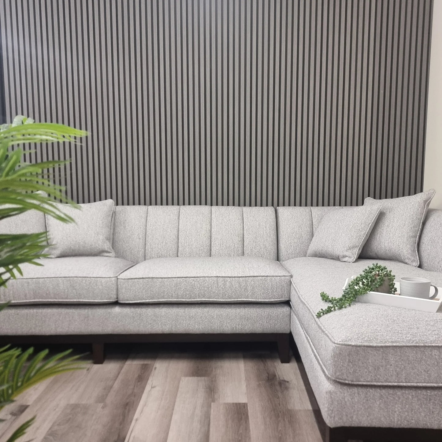 Wood Effect Slatted Wall Panels