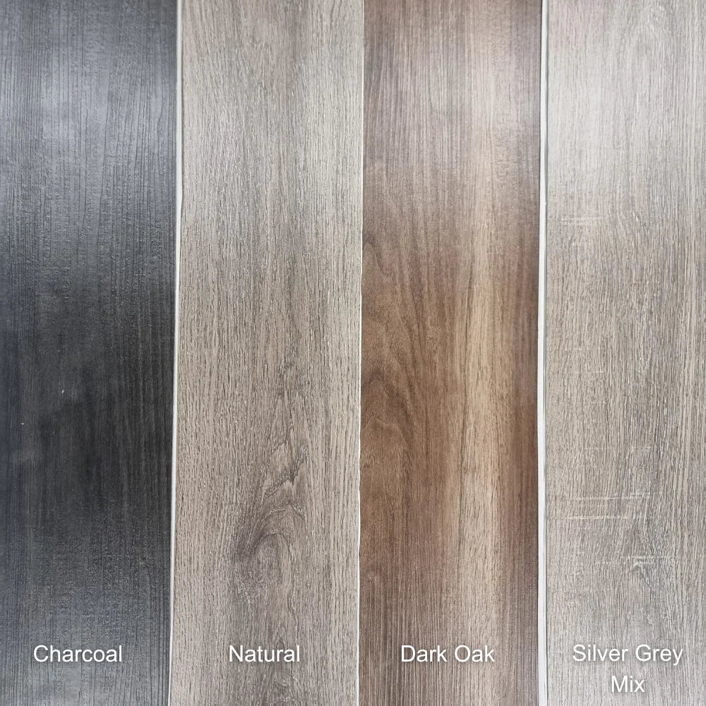 Self Adhesive Wood Effect Vinyl Flooring Tiles - 36x Floor Planks