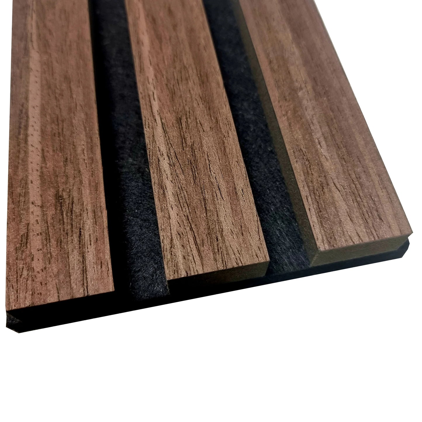 Real Wood Acoustic Slatted Wall Panels