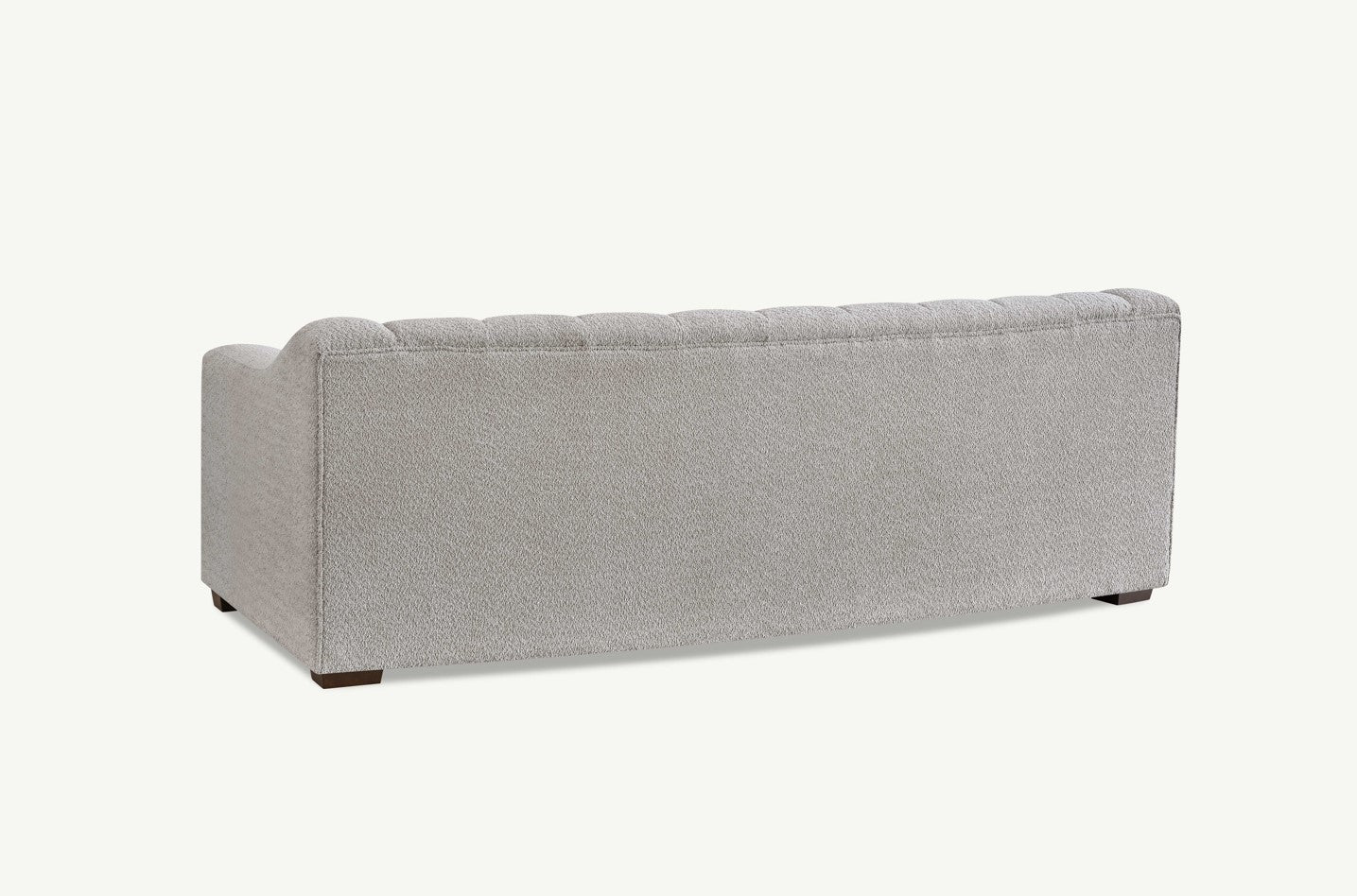 Alexa 3 Seater Boucle Sofa in Oatmeal Boucle Fabric