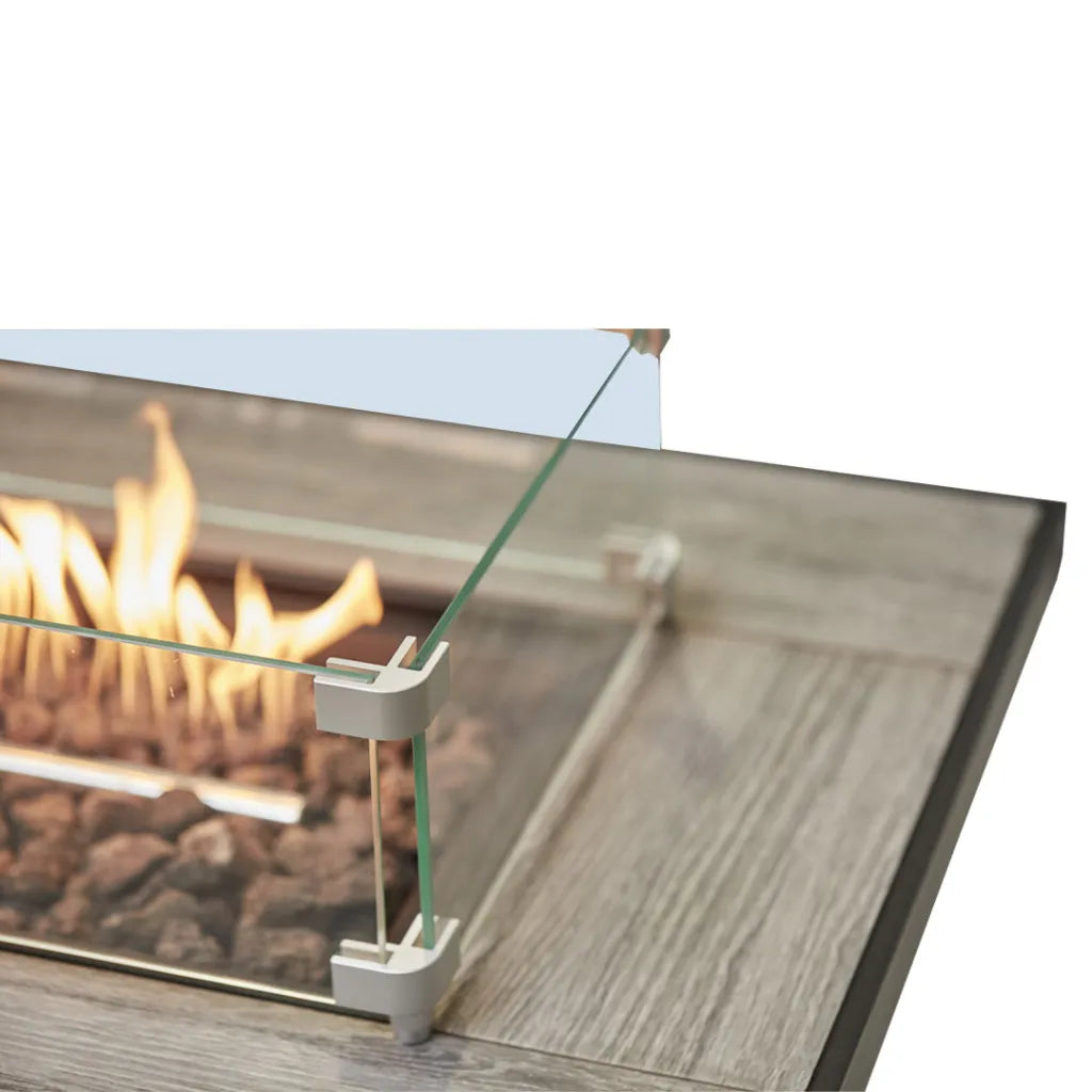 Large Tall Black Fire Pit
