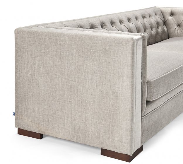 Montreal 3 Seater-Pebble Grey