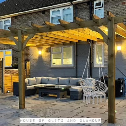 Monte Carlo Rattan Wide Corner Sofa With Rising Dining Table Set In Grey