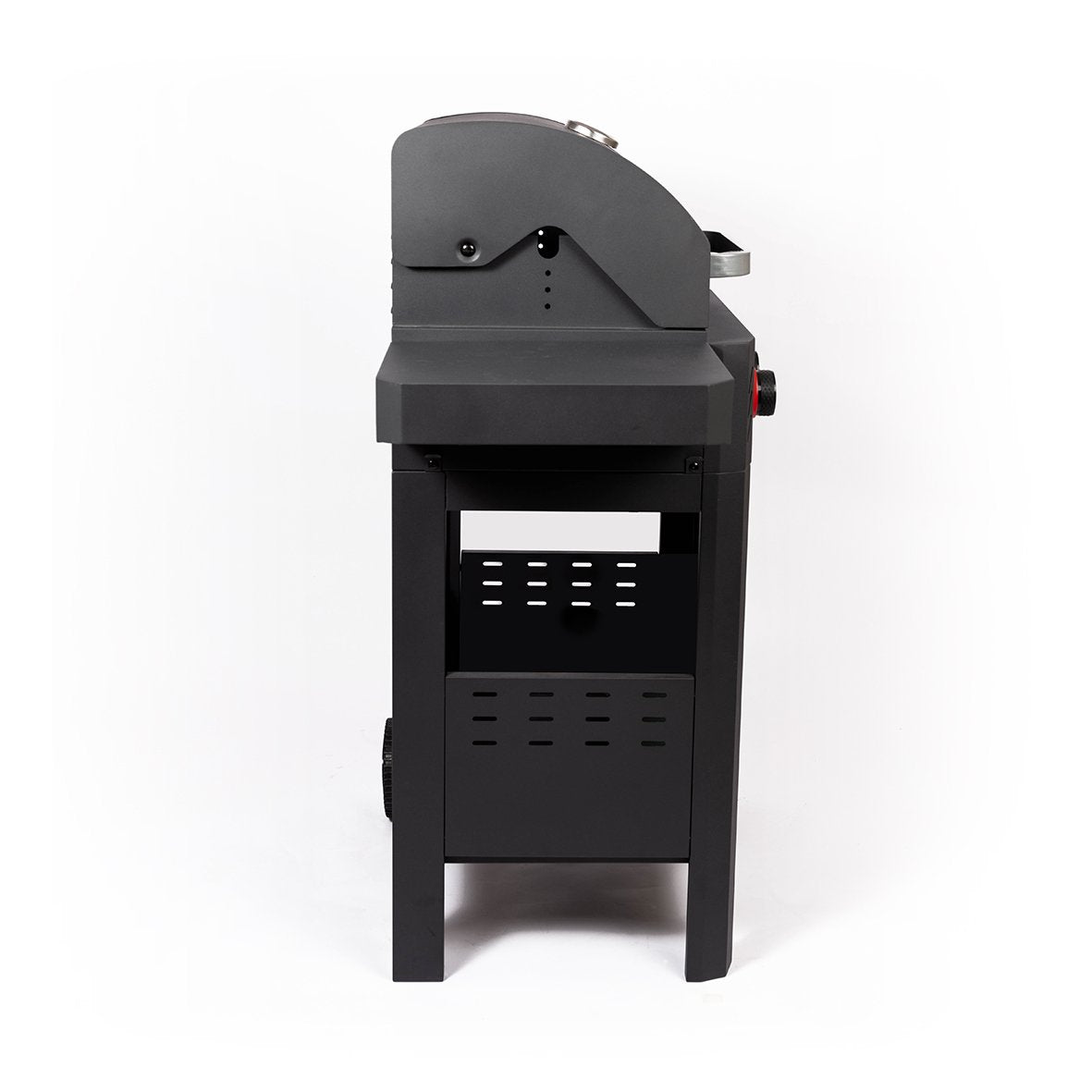 Fogo & Chama, 3 burner BBQ, side view