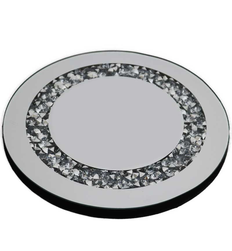 Round Candle Plate