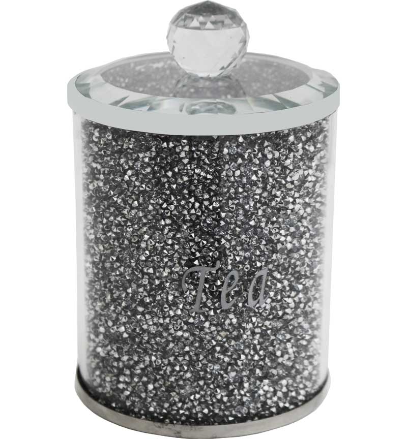 Crystal Tea Canister
