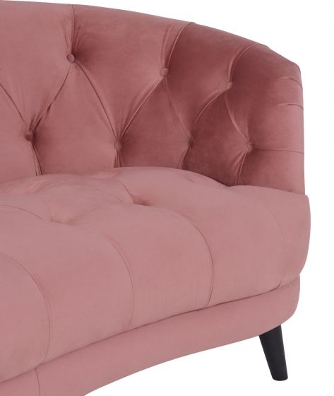 Seattle Love Seat Pink