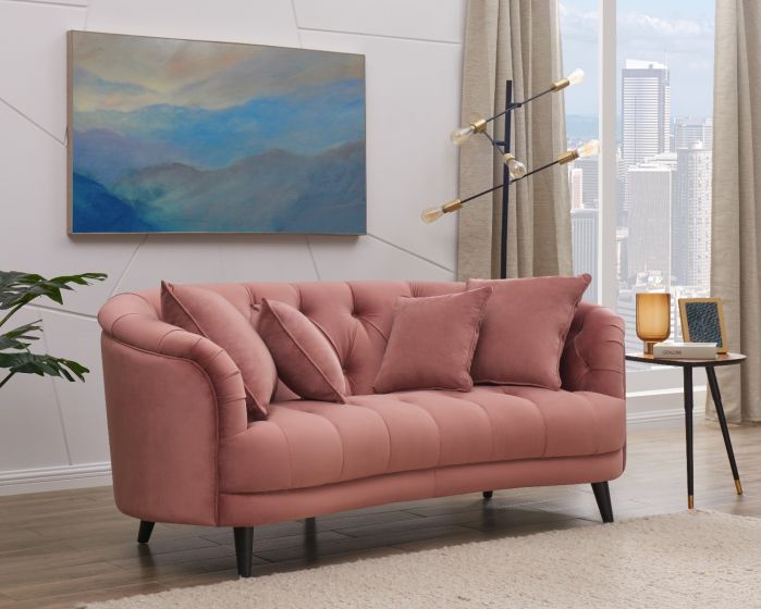 Seattle Love Seat Pink
