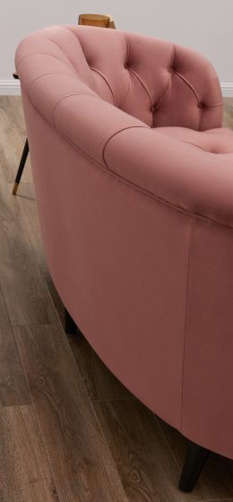 Seattle Love Seat Pink