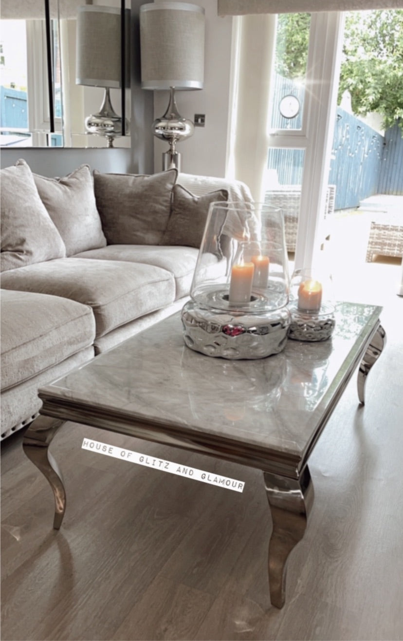 Set Or 3 Silver Dimple Candle Holders (Small, Medium, Large)