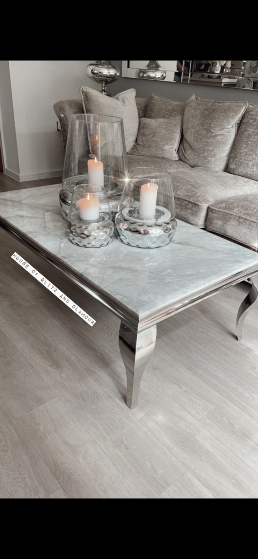 Set Or 3 Silver Dimple Candle Holders (Small, Medium, Large)