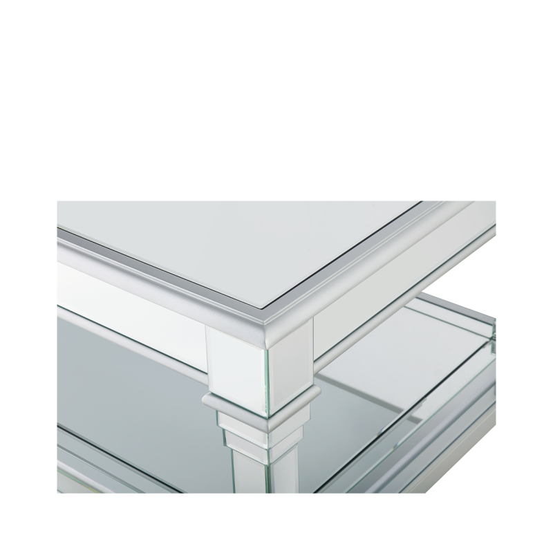 Venus Silver Mirror Coffee Table