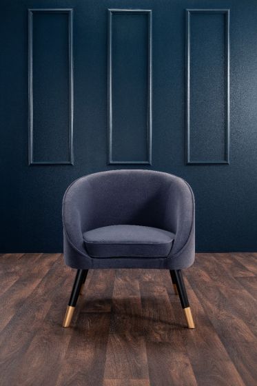 Oakley Tub Chair-Navy
