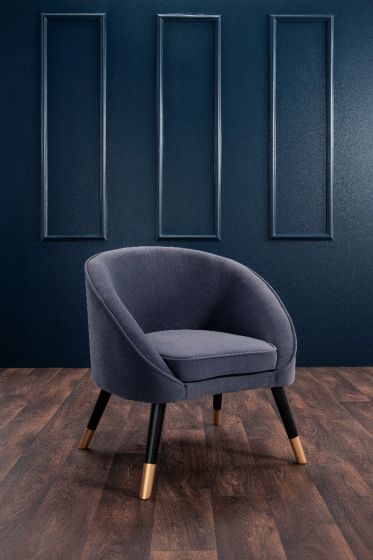 Oakley Tub Chair-Navy