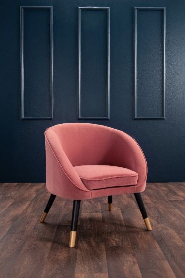 Oakley Tub Chair-Pink