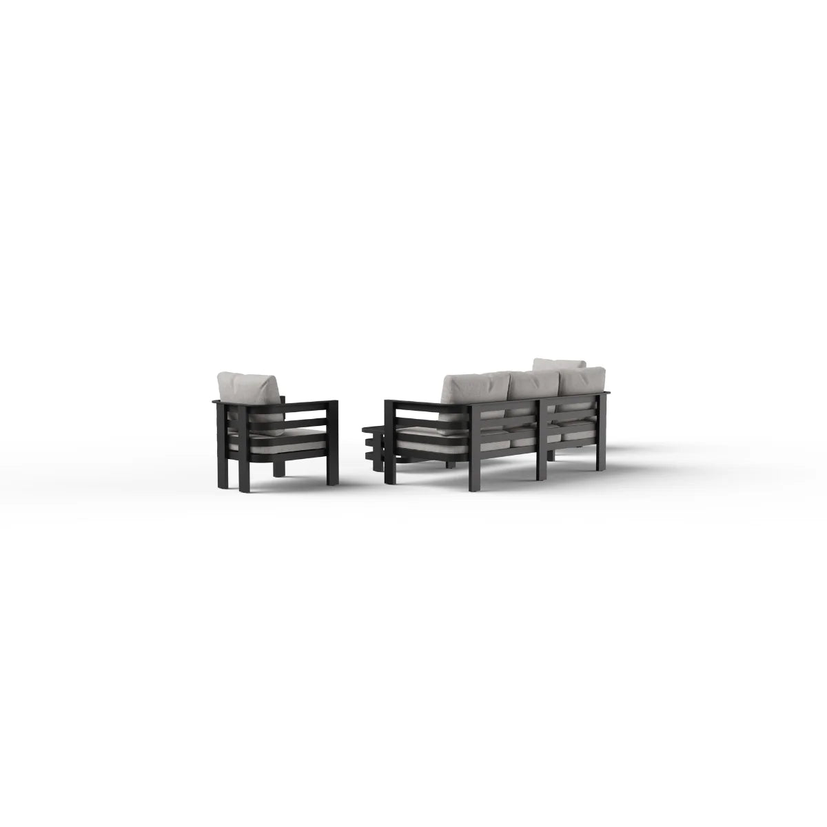 Athena Outdoor Lounge Set Onyx 5 Seater