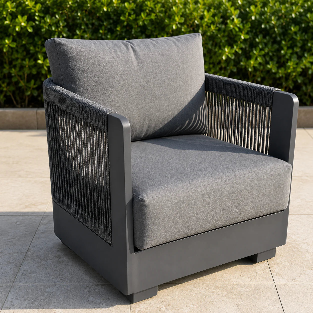 Semele Outdoor Lounge Set Onyx 5 Seater