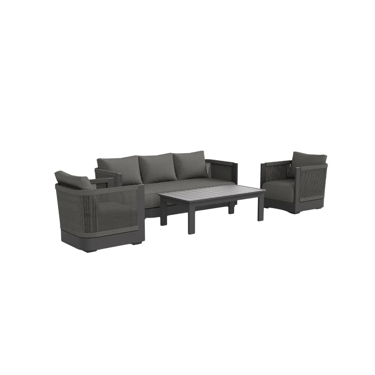 Semele Outdoor Lounge Set Onyx 5 Seater