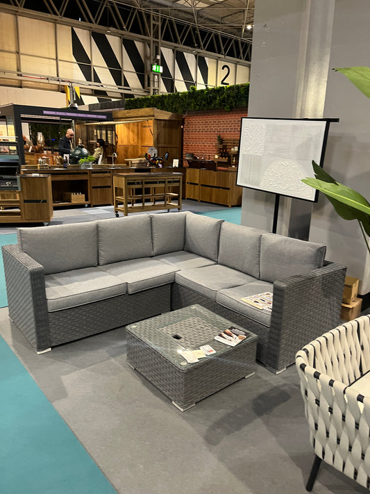Harper Rattan Corner Sofa Set