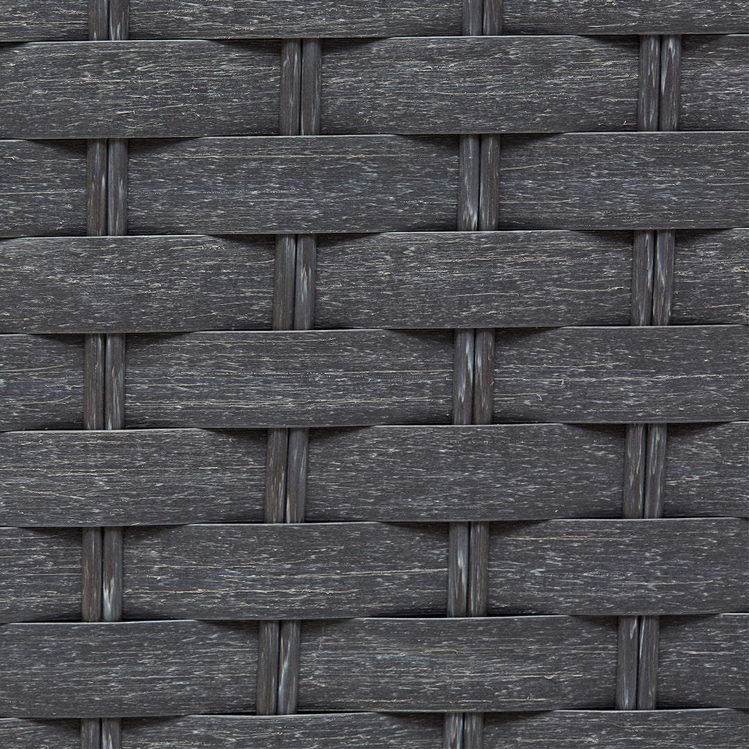 Panama 2 x Grey Rattan Loungers