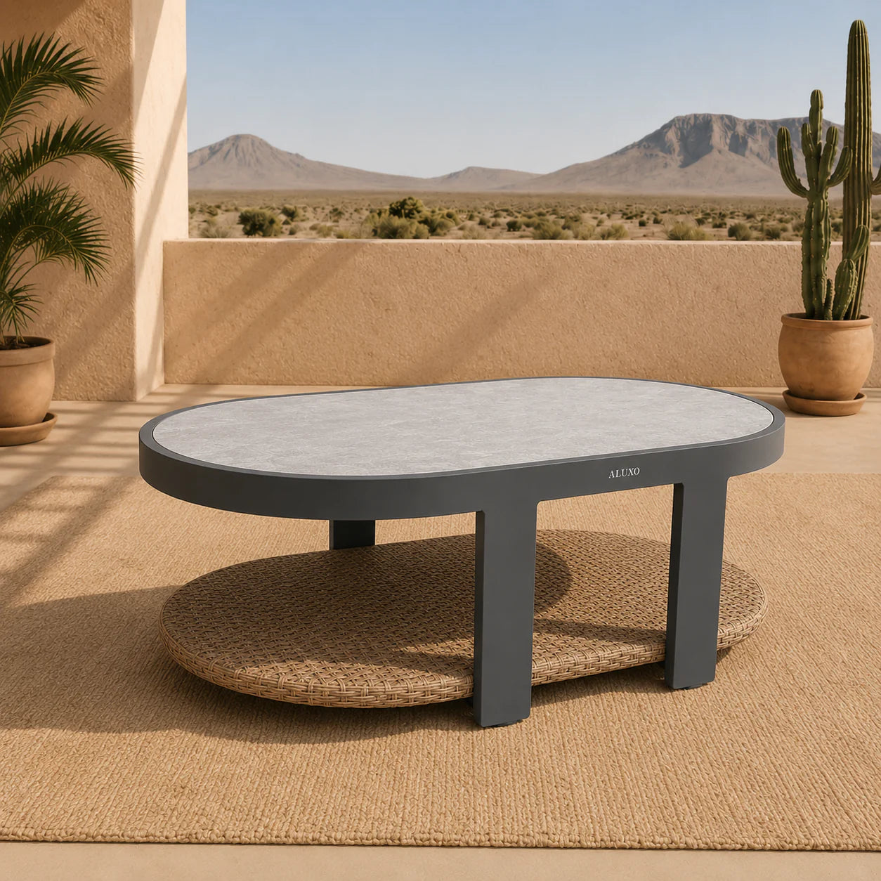 Eos Outdoor Lounge Set Wicker 5 Seater