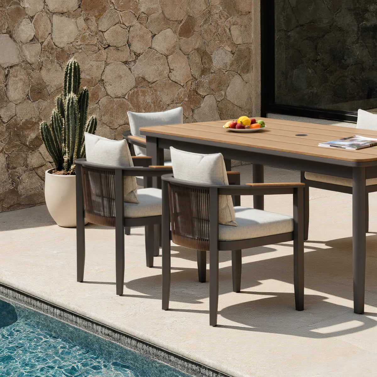 Hera 6 Seater Outdoor Dining Set