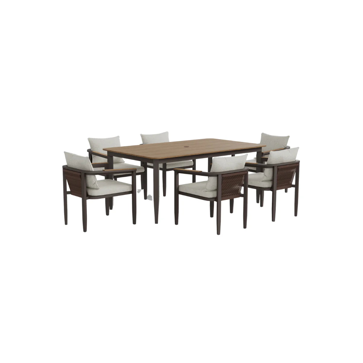 Hera 6 Seater Outdoor Dining Set