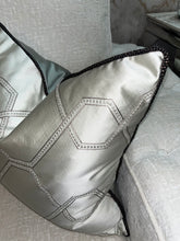 Load image into Gallery viewer, Silver Diamanté  Cushion