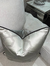 Load image into Gallery viewer, Silver Diamanté  Cushion