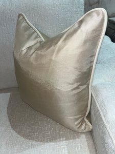 Stiped Cushion in Cream