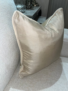 Stiped Cushion in Cream