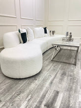 Load image into Gallery viewer, Miami Curved Boucle Sofa