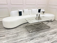 Load image into Gallery viewer, Miami Curved Boucle Sofa
