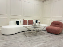 Load image into Gallery viewer, Miami Curved Boucle Sofa