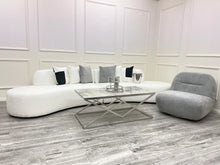 Load image into Gallery viewer, Miami Curved Boucle Sofa
