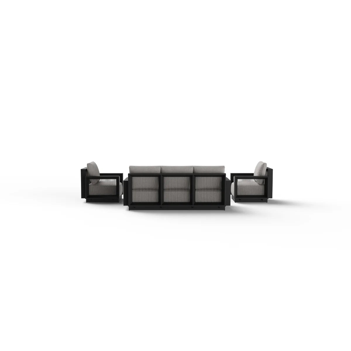 Demeter Outdoor Lounge Set Onyx 5 Seater