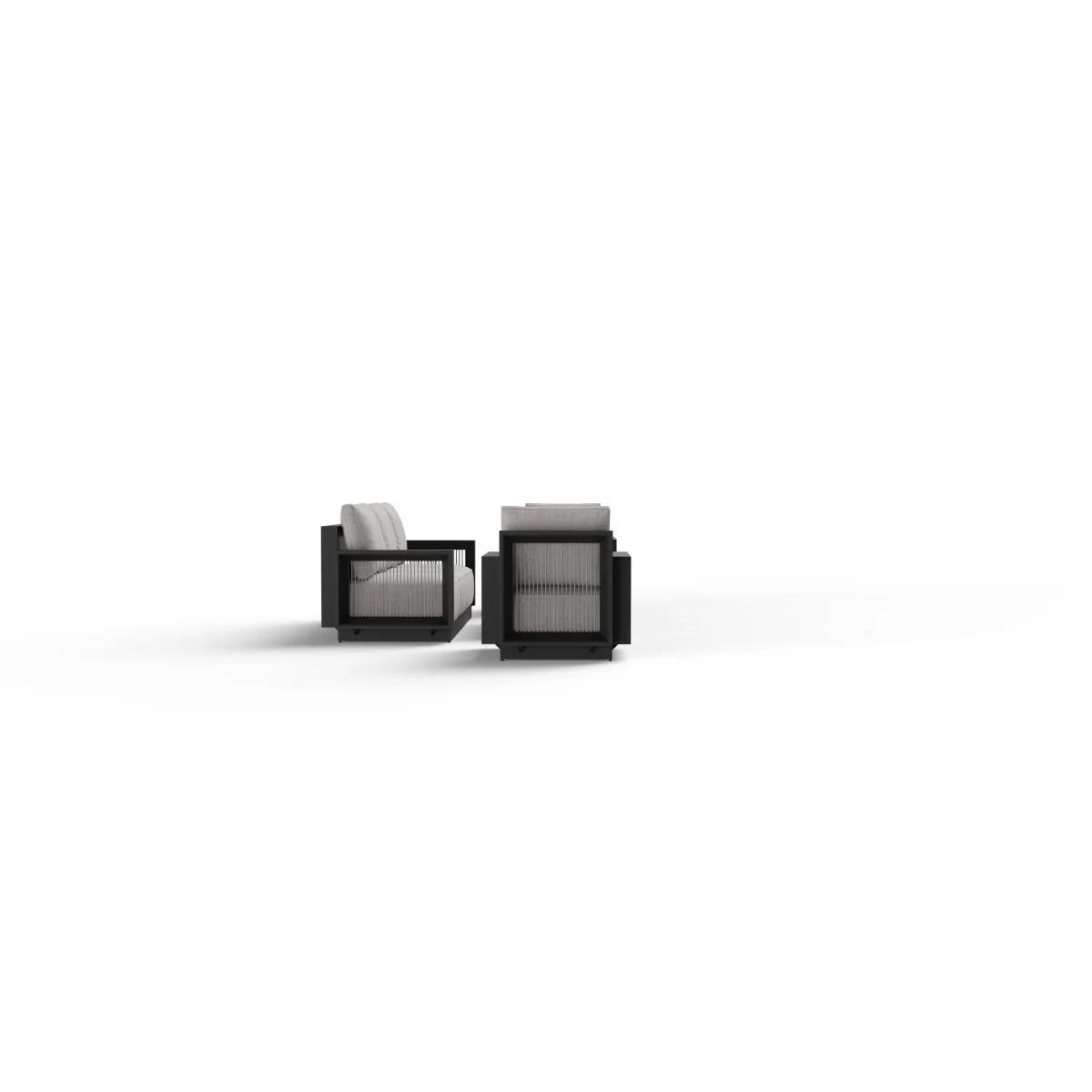 Demeter Outdoor Lounge Set Onyx 5 Seater