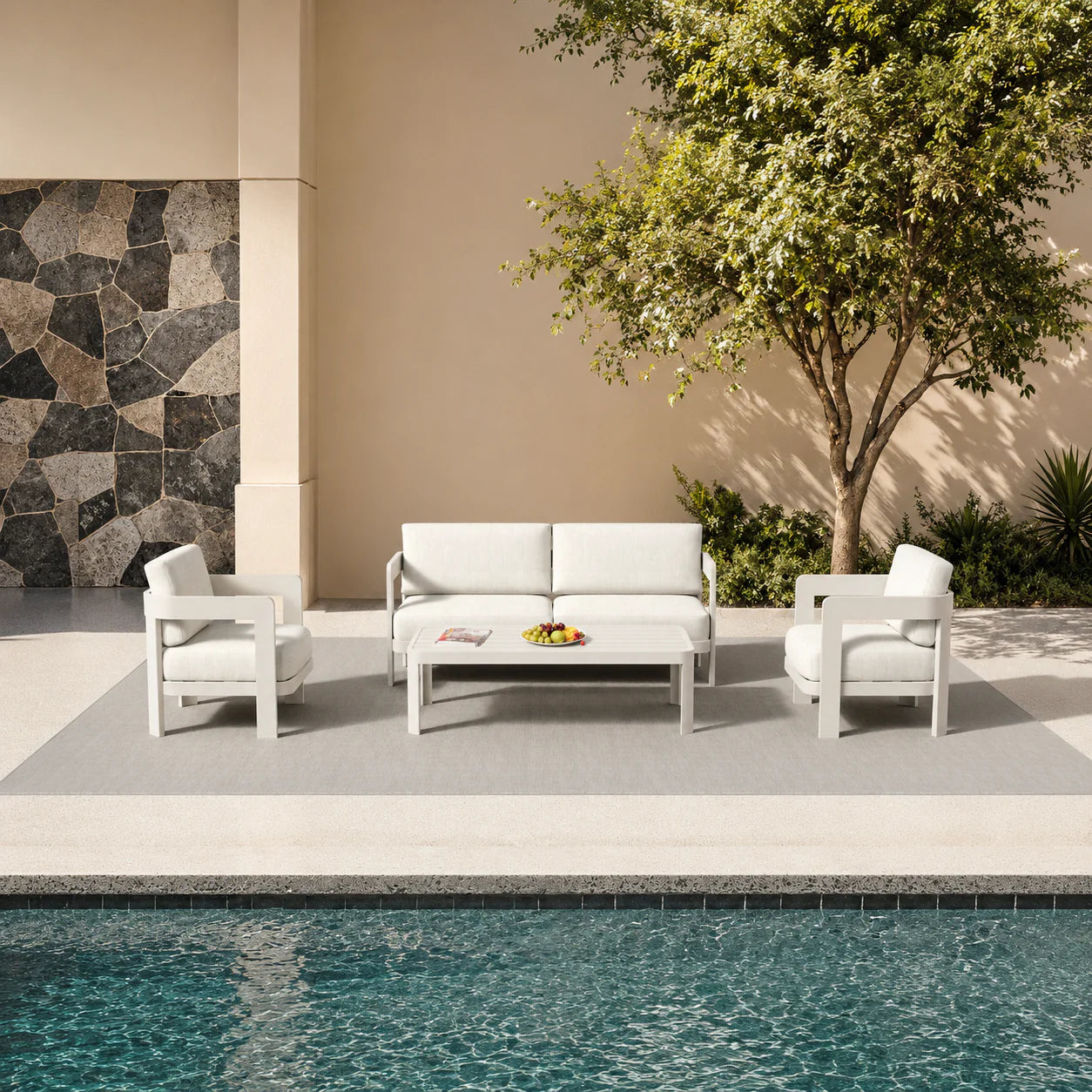 Aphrodite Outdoor Range 4 Seater Lounge Set