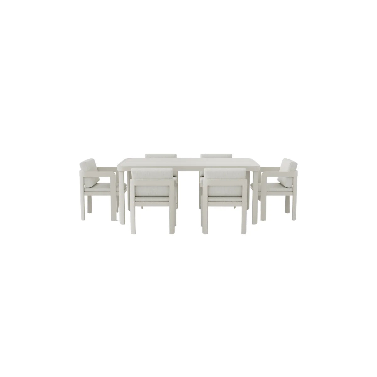 Aphrodite Outdoor Range 6 Seater Dining Set