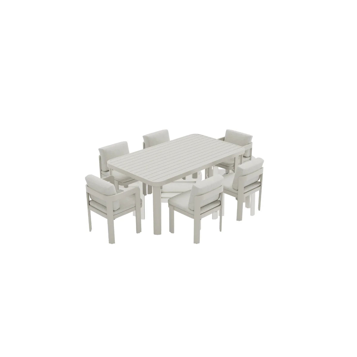 Aphrodite Outdoor Range 6 Seater Dining Set