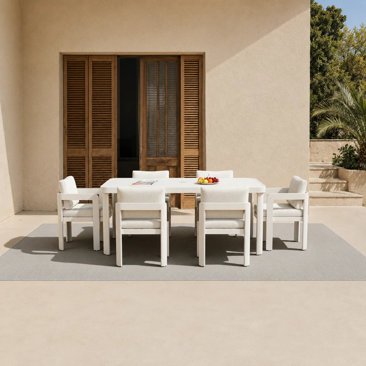 Aphrodite Outdoor Range 6 Seater Dining Set