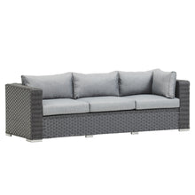 Load image into Gallery viewer, DISPLAY ITEM - SAINT LUCIA CORNER SOFA SET (GREY)