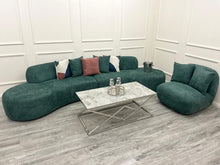 Load image into Gallery viewer, Miami Curved Boucle Sofa