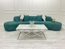 Load image into Gallery viewer, Miami Curved Boucle Sofa