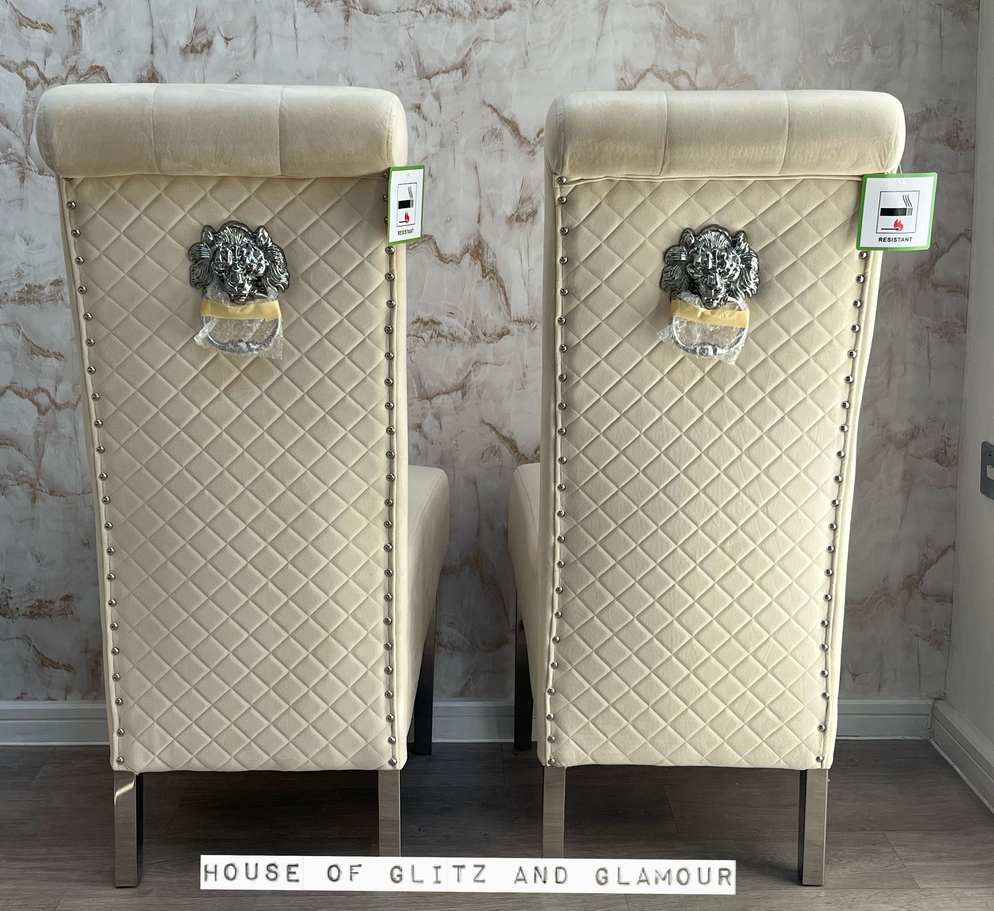 High back knocker shop chairs