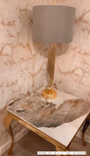 Load image into Gallery viewer, Display Item - Louis Pandora Side Table With Gold Legs And Sintered Top (60cm x 60cm)