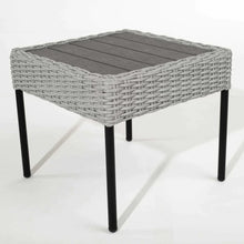 Load image into Gallery viewer, Display Set - Kensington Set of 2 Sun Loungers with Side Table in Grey Rattan