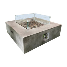 Load image into Gallery viewer, Light Grey Square Fire Pit Table